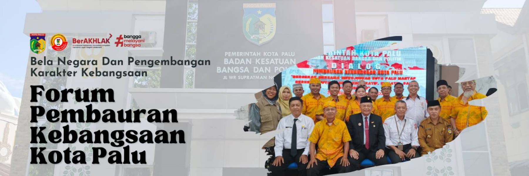 Forum Pembauran Kebangsaan, Badan Kesatuan Bangsa Dan Politik Kota Palu